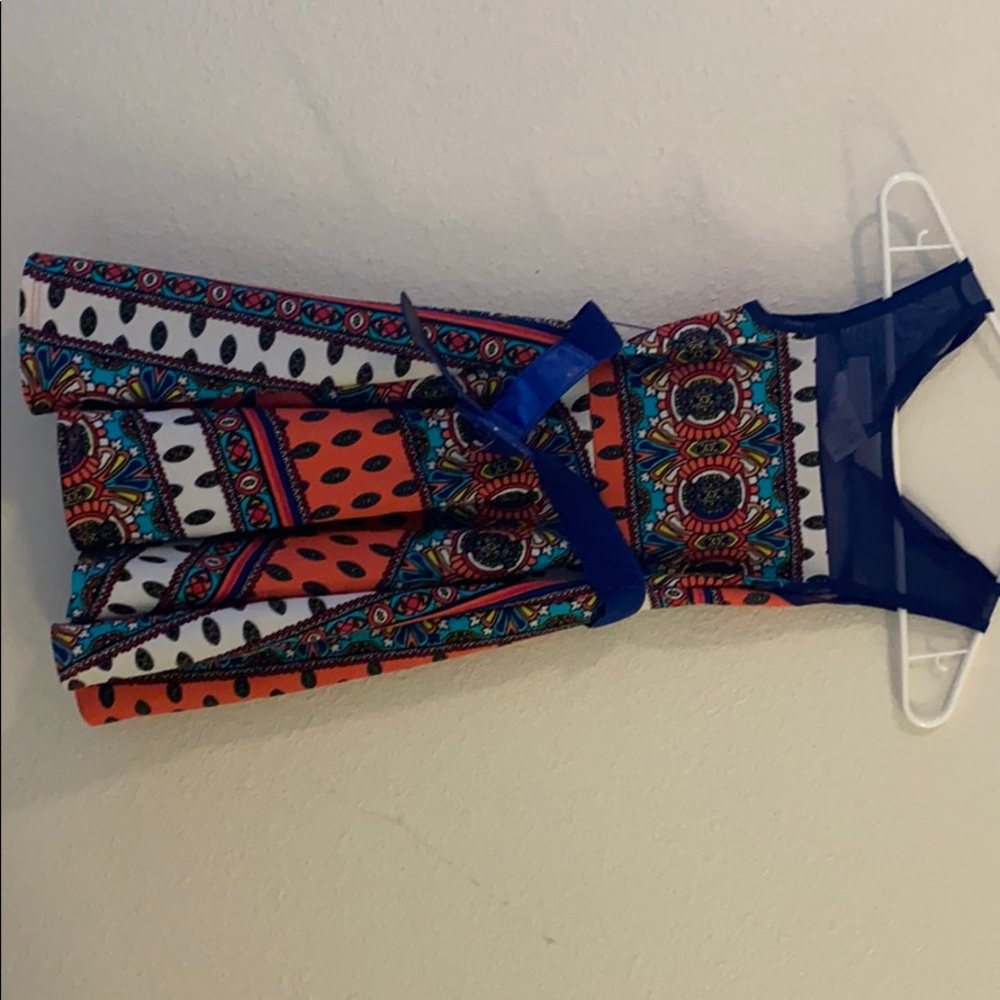 pattern dress